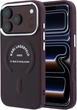 Etui plecki Karl Lagerfeld Embossed Open Ring RSG Logo MagSafe do Apple iPhone 17 Pro / 18 Pro Burgundy (KLHMP18LPSKRSGER) - obraz 1