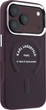 Etui plecki Karl Lagerfeld Embossed Open Ring RSG Logo MagSafe do Apple iPhone 17 Pro / 18 Pro Burgundy (KLHMP18LPSKRSGER) - obraz 4