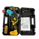 Минипила аккумуляторная DEWALT DCM16 1/4" 20 см шина (48V/6AH) 12 м/сек скорость цепи - изображение 4