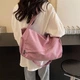 Спортивная сумка Lesko 616 Pink для спорта фитнеса путешествий женская дорожная - изображение 4