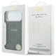 Etui Guess Embossed 4G Classic MagSafe do Apple iPhone 18 Pro / 17 Pro czarne (GUE005697) - obraz 7