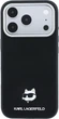 Etui plecki Karl Lagerfeld Grained Choupette Head Metal MagSafe do Apple iPhone 17 Pro Max / 18 Pro Max Black (KLHMP18X6PSCHLK) - obraz 3