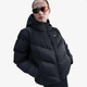 Куртка жіноча Nike W Nsw Sf Downfl Nk Wpfr V2 S Чорний IF2591-010 - зображення 1