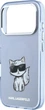 Etui plecki Karl Lagerfeld IML Choupette Body Sketch Print MagSafe do Apple iPhone 17 Pro / 18 Pro Light Blue (KLHMP18L6HCIKDB) - obraz 6
