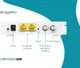 Комплект EoC модемов SYMARIX TGU 21 G.hn Gigabit Ethernet Белый (102264240) - изображение 2