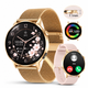 Женский Smart Watch AMOLED с LED фонариком, ультратонким корпусом, мониторингом показателей здоровья, 2 ремешки - изображение 1