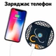 Ліхтар LED лампа світильник павербанк 9900 mAh потужний ліхтарик на батареї акумуляторі туристичний вологозахищений функція Power Bank акумуляторний кемпінговий бездротовий похідний нічник з магнітом USB Type-C холодне світло діаметр 12 см - зображення 12
