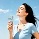 Вентилятор Hoco Spray series ice cooling handheld fan HX614 |100Levels, 60dB, 15h, 50mL| 5271313 - изображение 6