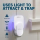 Автоматическая УФ ловушка для мух и комаров Fly Trap с клеевыми пластинами - изображение 6