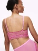 Бюстгальтер бралетт Marks & Spencer кружевной без косточек розовый XXL 50A-C (7039) - изображение 3