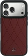 Etui plecki Mercedes-Benz Leather with Crossed Lines MagSafe do Apple iPhone 17 Pro / 18 Pro Burgundy (MEHMP18L25PSECLR) - obraz 3