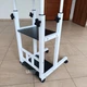 Передвижной столик для ноутбука на колесах с полками, приставной стол 80×40 см с регулировкой высоты для кровати и дивана с металлическим каркасом и столешницей из ЛДСП Черный, MLDT-80-Black - изображение 8