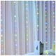 Гирлянда штора 3x1м 100 LED USB 8 режимов Мультиколор для декора интерьера SQ-26785 - изображение 8
