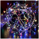 Светодиодная гирлянда штора 3x0.6м 200 LED USB 8 режимов мультиколор для декора интерьера Фейерверк SQ-26711 - изображение 5