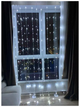 Гирлянда светодиодная водопад 3 метра 280 LED белая для дома и офиса SQ-29647 - изображение 1