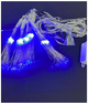 Светодиодная гирлянда штора 500 LED 3x0,6м 220V синий 8 режимов для украшения интерьера SQ-26702 - изображение 1