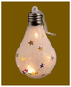 Светодиодная игрушка на елку LED подсветка от батареек AA для дома IP44 из стекла SQ-26879 - изображение 2
