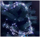 Светодиодная гирлянда 300 LED 3м теплый белый USB и батарейки для новогоднего оформления Конский хвост SQ-28828 - изображение 9