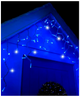 Гирлянда бахрома уличная 3х0.7м 100 LED FLASH белый каучук для декора с высоким уровнем защиты IP65 SQ-26905 - изображение 1