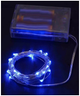 Светодиодная гирлянда Роса 10м 100 LED с батарейками и USB статический режим IP44 синий SQ-26664 - изображение 1