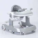 Детские ходунки Kidoro LH-611/611H Gray 2в1 с функцией «Первые шаги», музыкальной панелью и подсветкой - изображение 6