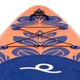 Надувна SUP дошка Aquaget 350 см з веслом AQ0045 Orange/Navy Blue - зображення 12