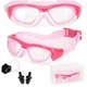 Очки для плавания Aquaget детские AQ0016 Pink - изображение 6