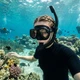 Набір для снорклінгу Aquaget маска із трубкою AQ0007 Black - зображення 4