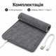 Електрична грілка USB Type-C з графеновим підігрівом 35°C від павербанка для рук, ніг і тіла, 30×50 см - зображення 4