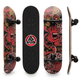Скейтборд дерев'яний графіті BavarSport Skateboard Graffiti 4411-12 розмір 78х20см - зображення 2