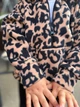 Детский костюм для девочки с леопардовым принтом LEO Mrou 86 см коричневый - изображение 4