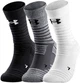 Шкарпетки Under Armour 22610208 чоловічі спортивні середньої висоти вологовідвідні зимові, асорті, 3 пари, розмір 40-43 - зображення 1