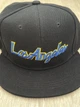 Кепка снепбек (Snapback) Лос-Анджелес (Los Angeles) Черный 56-61р (9101) - изображение 2