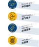 Шкарпетки Under Armour 22610208 унісекс баскетбольні бавовняні з махровою підошвою, сірі, 3 пари, розмір M - зображення 11
