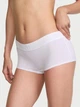 Женские трусики Victoria's Secret (2321299563) Logo Cotton Lace Patch Boyshort M белые - изображение 1