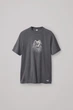 Футболка THE DOG BRAND сіра з шпіцом "Grey" 2XL - изображение 1