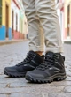 Мужские зимние термо ботинки для подростка American Club waterproof HL149/24 черный 41(стелька 26.7см) - изображение 1