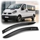 Дефлектори вікон вітровики Renault Trafic 2001-2014 Ширина 8 см Скотч 3M Voron Glass - изображение 1