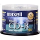 Диски Maxell CD-R, тайваньские оптические диски с возможностью записи, записываемые диски, чистые диски, скорость 52x, емкость 700 МБ, 50 штук в упаковке. - изображение 1