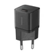 Сетевое зарядное устройство Baseus GaN5S GaN PD 20W / 3A Type-C с быстрой зарядкой для Apple / Xiaomi Black - изображение 3