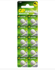Батарейка таблетка GP Alkaline 189 1.5V LR54 щелочная блистер 10 шт - изображение 1