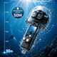 Водонепроникний аквабокс PULUZ PU1113T до 50м для DJI Osmo Pocket 4P з адаптером 1/4" для підводної зйомки - зображення 4
