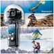 Водонепроникний аквабокс PULUZ PU1113T до 50м для DJI Osmo Pocket 4P з адаптером 1/4" для підводної зйомки - зображення 8
