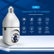 Купольна Wi-Fi камера в патрон 1DAL | Поворотна PTZ камера Bulb (WS-Q501A) APP "Tuya" - зображення 3