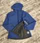 Мембранна жіноча куртка вітровка водонепроникна Outdoor Research Aspire GORE-TEX з капюшоном трекінгова гор текс синій розмір M - изображение 4