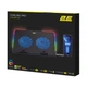 Підставка для ноутбука 2E GAMING CPG-001 V2, до 15.6", 2xUSB-A, phone holder, RGB, чорний - зображення 6