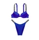 Жіночий купальник Bikini Shine Strap Sexy Tee PUSH-UP Blue OAR Logo Set Синій 32С + S - изображение 3