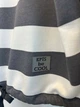 Женское худи oversize в полоску с капюшоном KAPTSOVA MKKS6013-4 - Oversize 42/52, Сірий - изображение 5