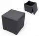 Садовый ящик-столик Keter Vigo Storage Box 37х37х37 см под ротанг, графитовый - изображение 2