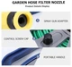 Плоский поливочный шланг Asson Garden Hose 10 м на катушке с насадкой 7-в-1 - изображение 5